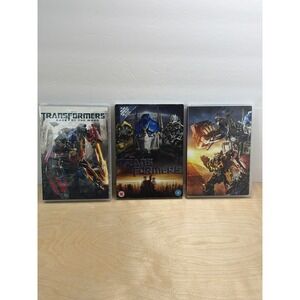 Transformers DVD Trilogy Bundle Dark of the Moon Michael Bay Sci-Fi Action